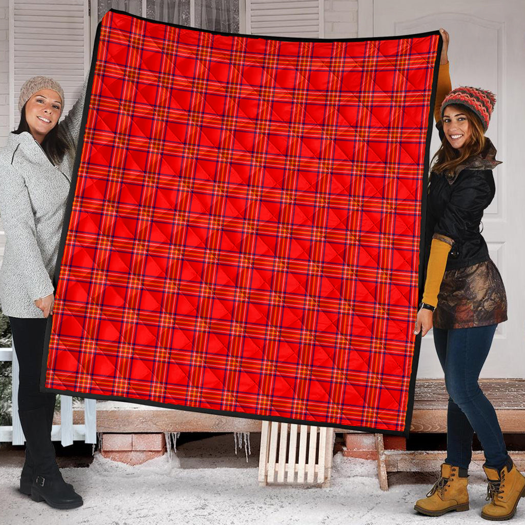 Burnett Modern Tartan Quilt