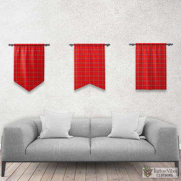 Burnett Modern Tartan Gonfalon, Tartan Banner