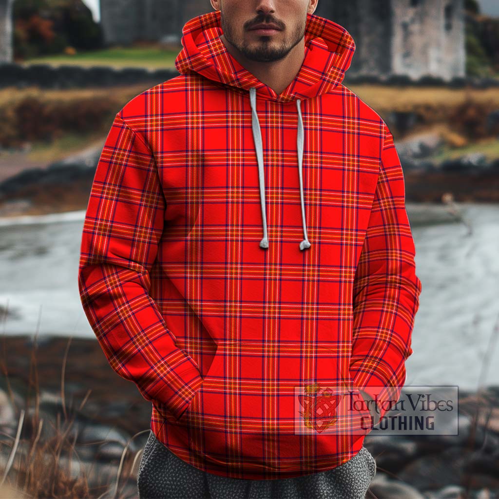 Tartan Vibes Clothing Burnett Modern Tartan Cotton Hoodie