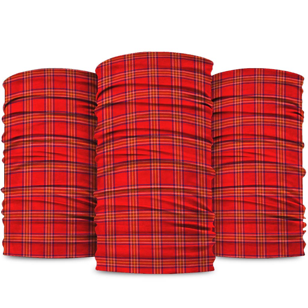 Burnett Modern Tartan Neck Gaiters, Tartan Bandanas, Tartan Head Band