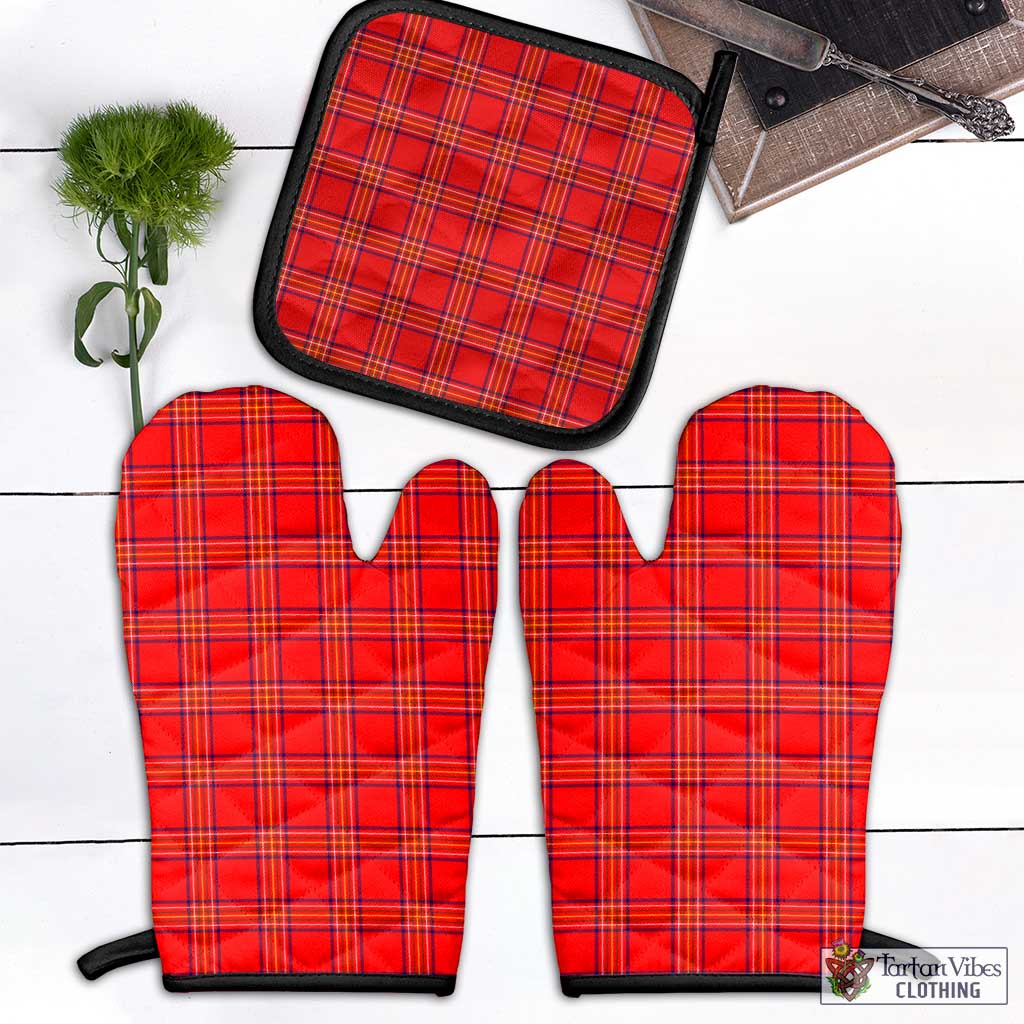 Tartan Vibes Clothing Burnett Modern Tartan Combo Oven Mitt & Pot-Holder