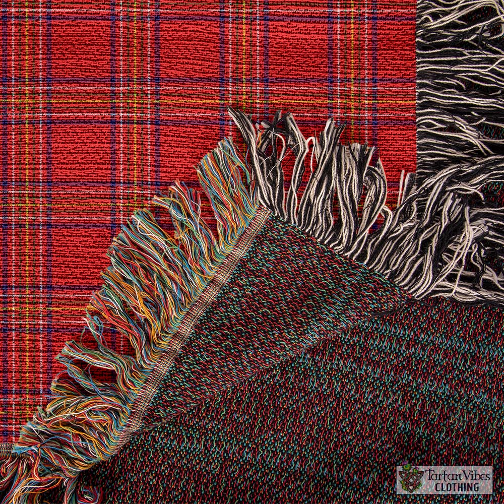 Tartan Vibes Clothing Burnett Modern Tartan Woven Blanket