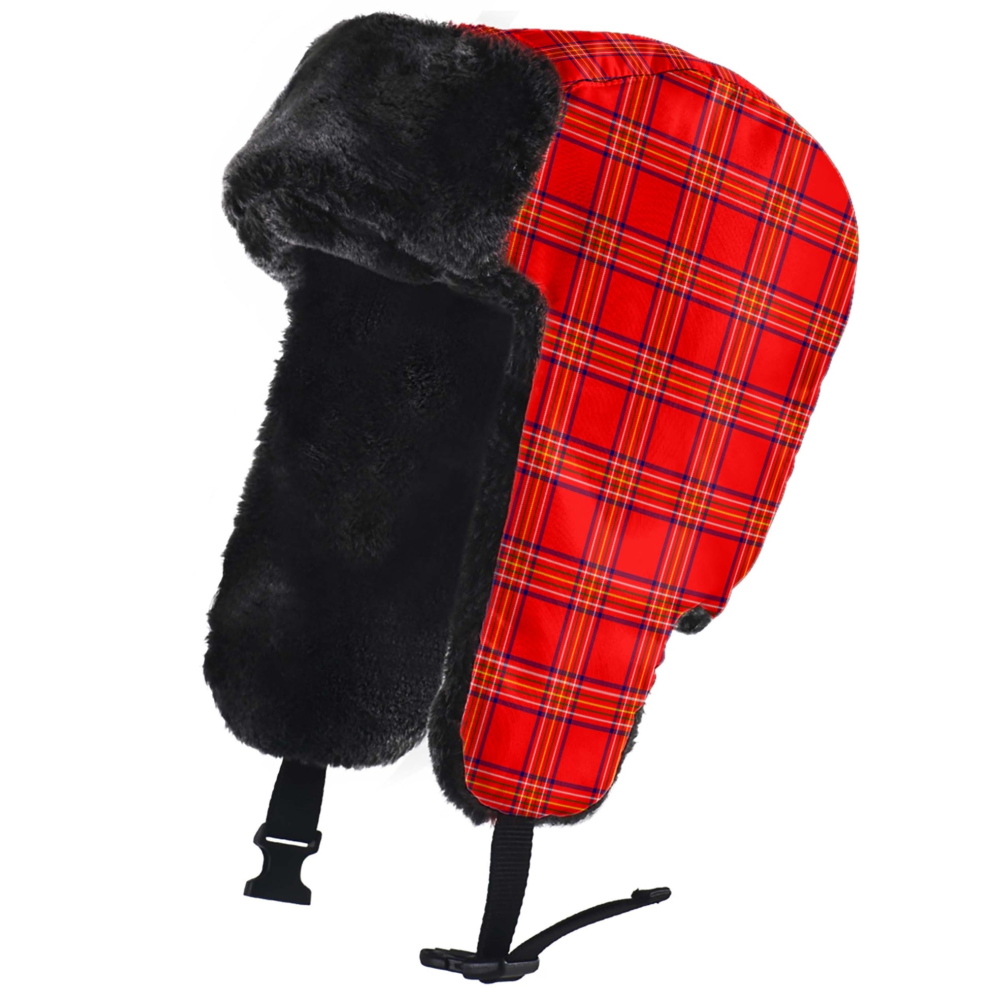 Burnett Modern Tartan Winter Trapper Hat - Tartanvibesclothing