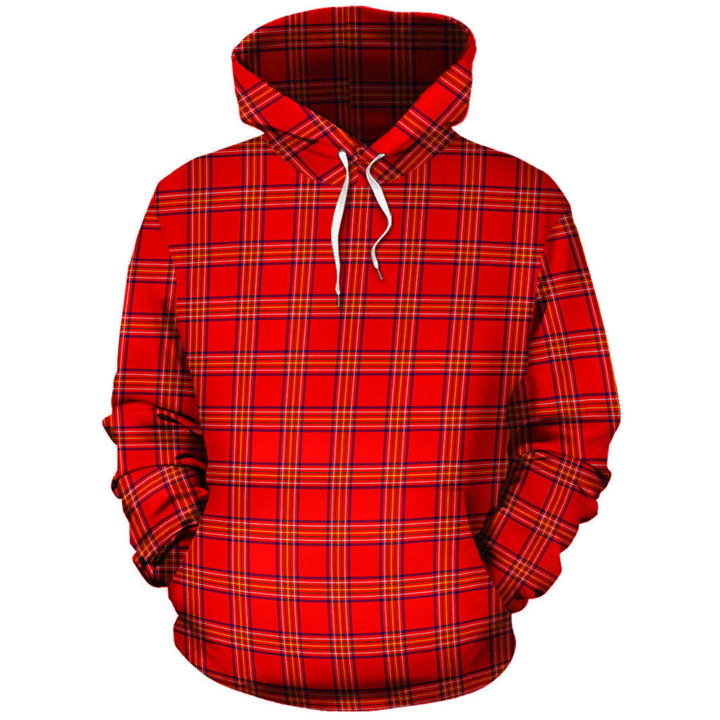 Burnett Modern Tartan Hoodie - Tartan Vibes Clothing