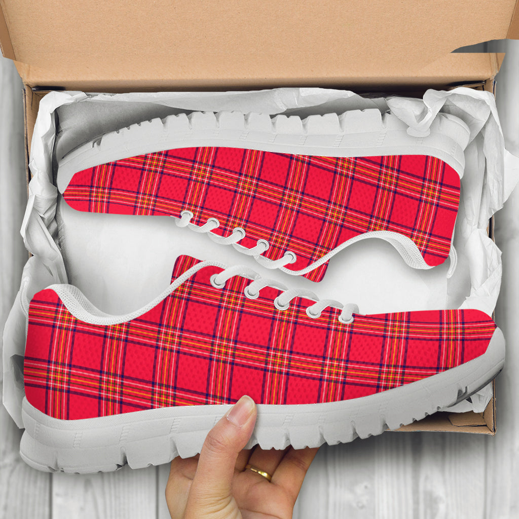 Burnett Modern Tartan Sneakers - Tartan Vibes Clothing