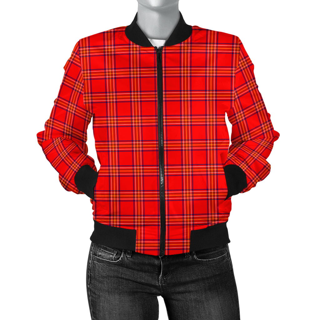 Burnett Modern Tartan Bomber Jacket