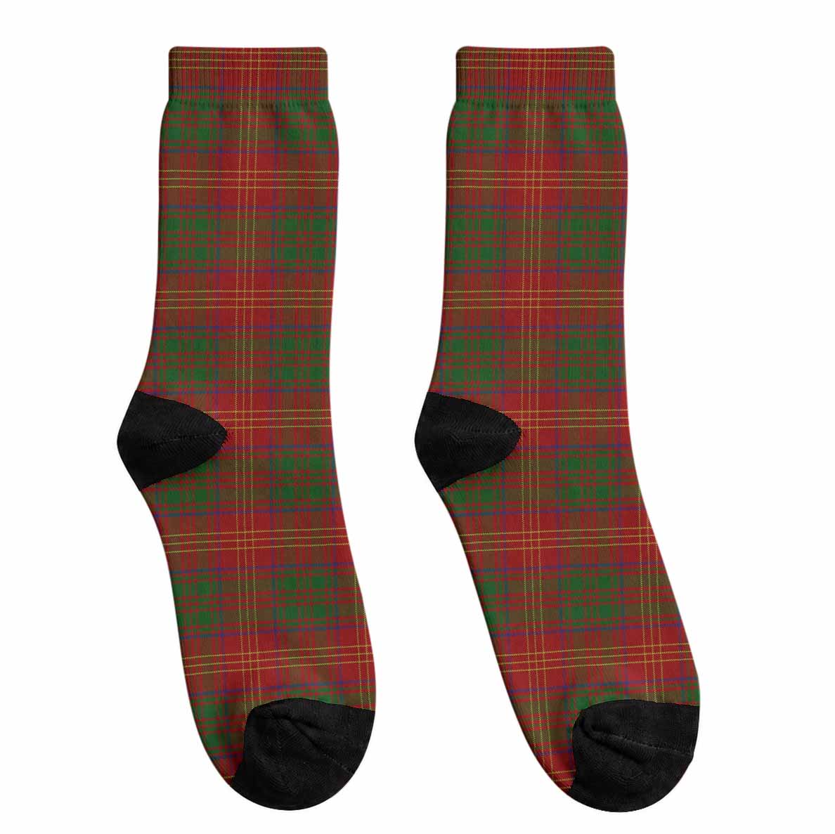 Burns Tartan Crew Socks Crew Socks - Tartan Vibes Clothing