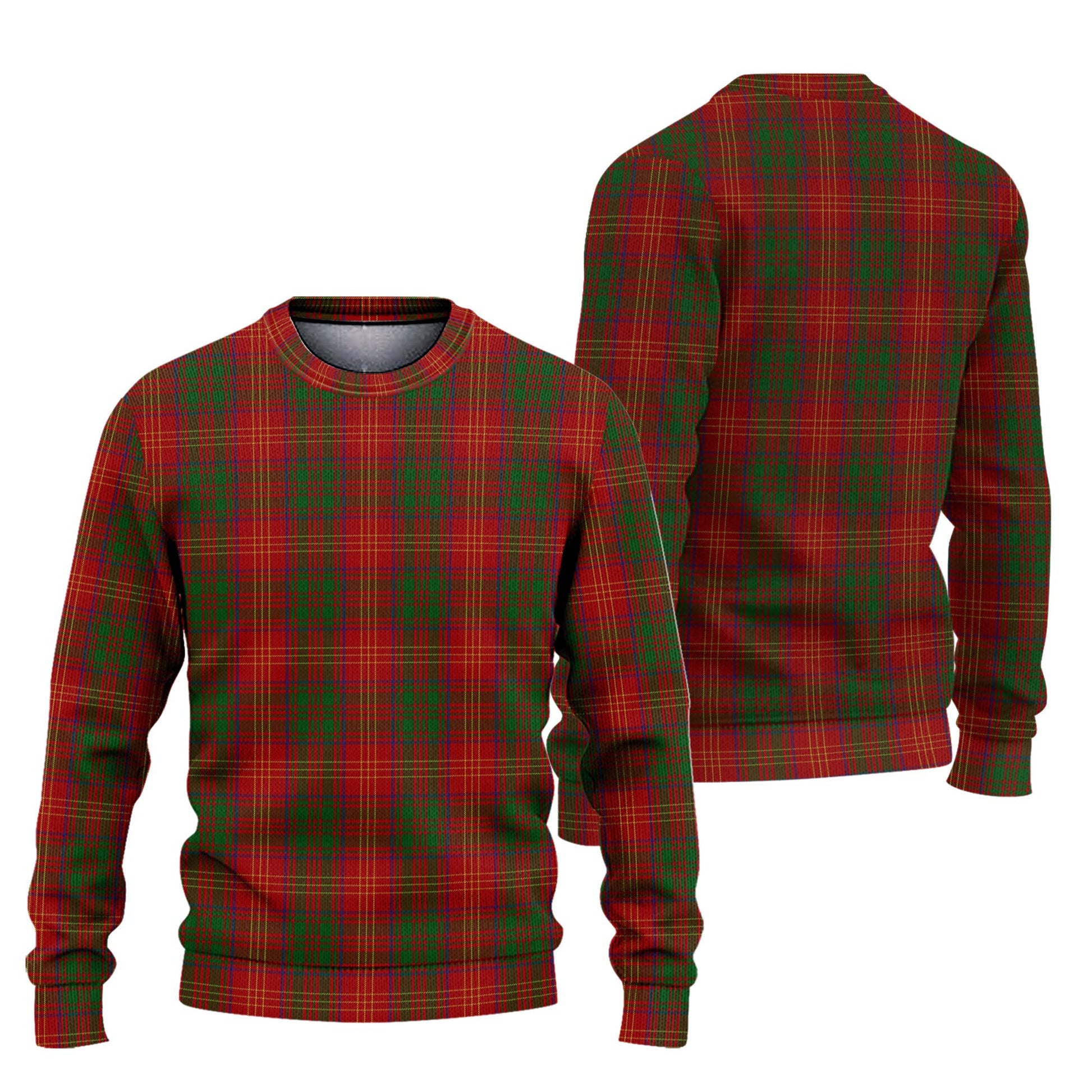 Burns Tartan Ugly Sweater Unisex - Tartan Vibes Clothing
