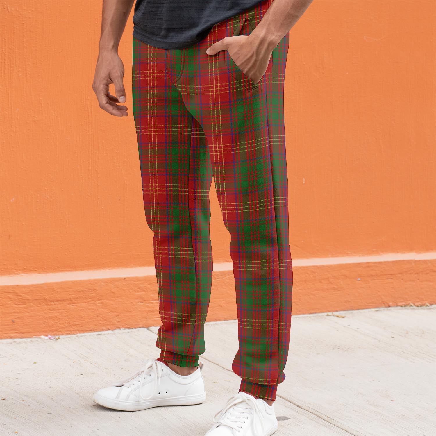 Burns Tartan Joggers Pants S - Tartan Vibes Clothing