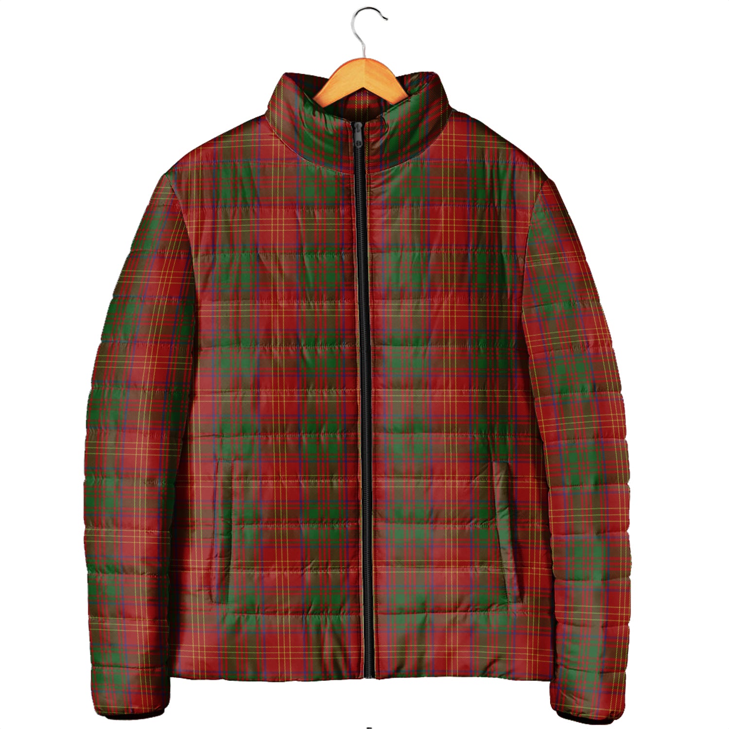 Burns Tartan Padded Jacket Men's Padded Jacket - Tartan Vibes Clothing