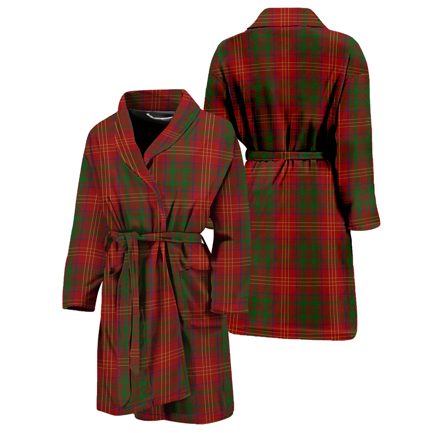 Burns Tartan Bathrobe Unisex M - Tartan Vibes Clothing