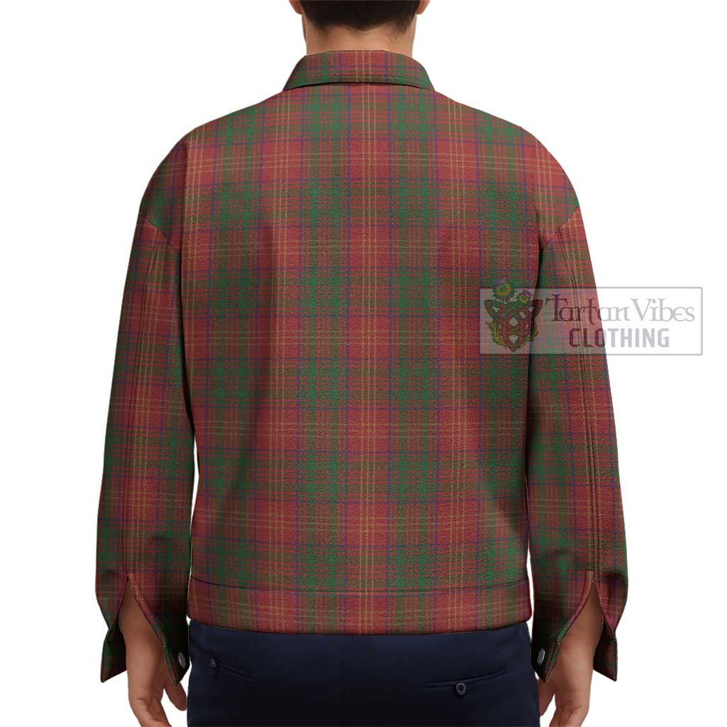 Burns Tartan Unisex Lapel Cotton Jacket - Tartan Vibes Clothing