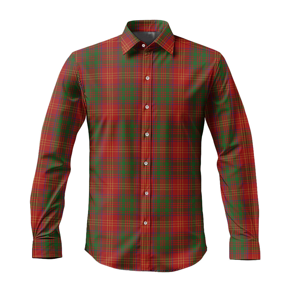 Burns Tartan Long Sleeve Button Up Shirt Men's Shirt - Tartan Vibes Clothing