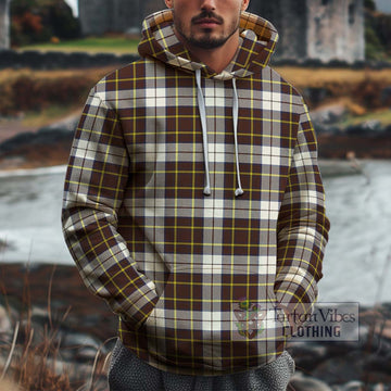 Burns Battalion Weathered Tartan Cotton Hoodie