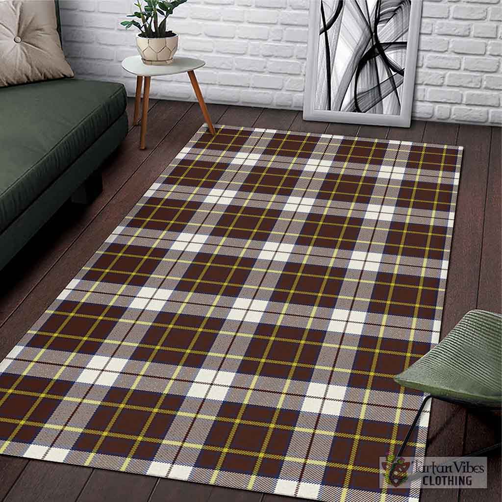 Tartan Vibes Clothing Burns Battalion Weathered Tartan Area Rug