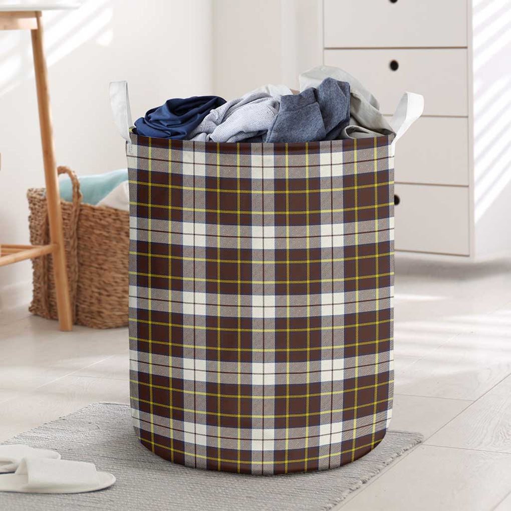 Burns Battalion Weathered Tartan Laundry Basket One Size - Tartanvibesclothing Shop