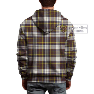 Burns Battalion Weathered Tartan Hoodie with Family Crest DNA In Me Style