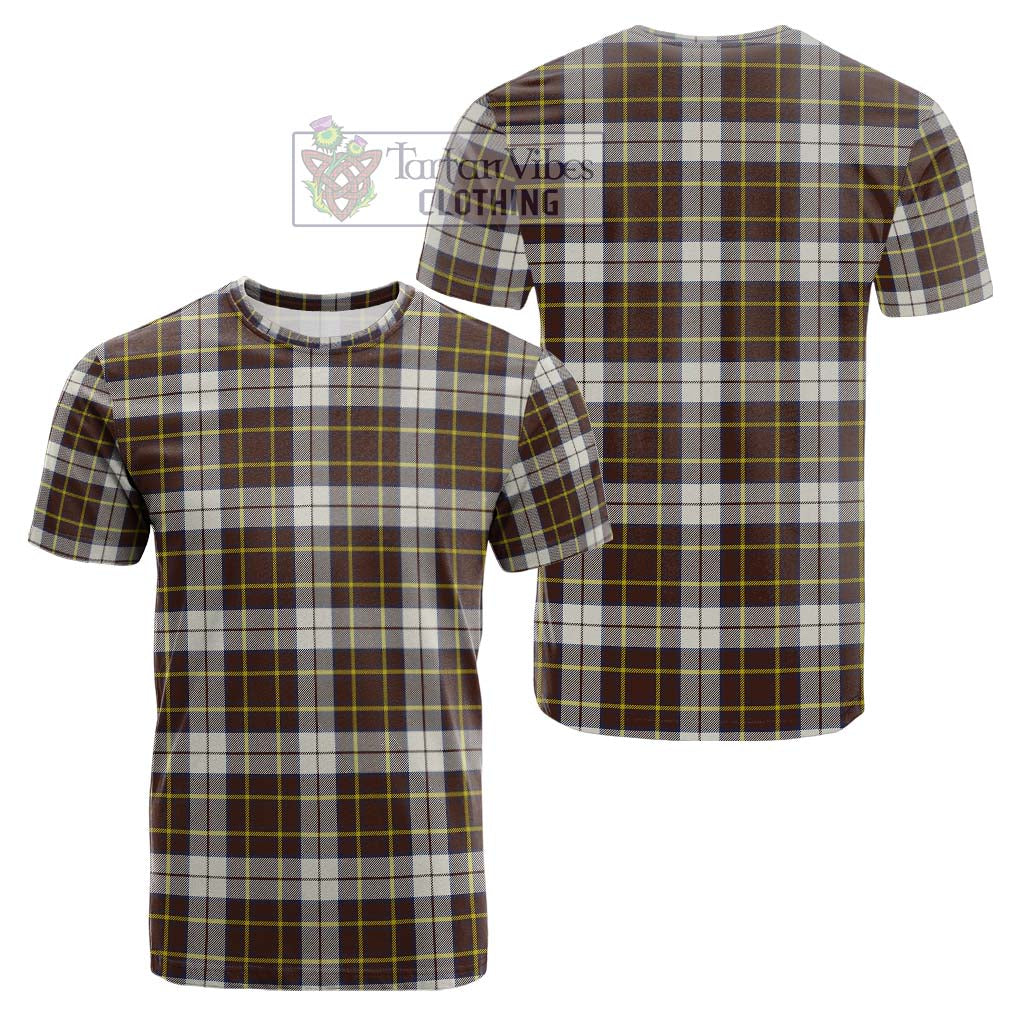 Burns Battalion Weathered Tartan Cotton T-Shirt Kid's Shirt - Tartanvibesclothing Shop