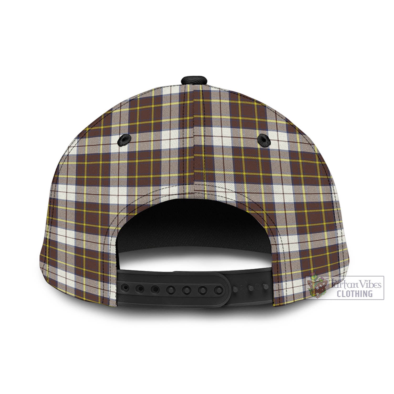 Tartan Vibes Clothing Burns Battalion Weathered Tartan Classic Cap with Family Crest In Me Style