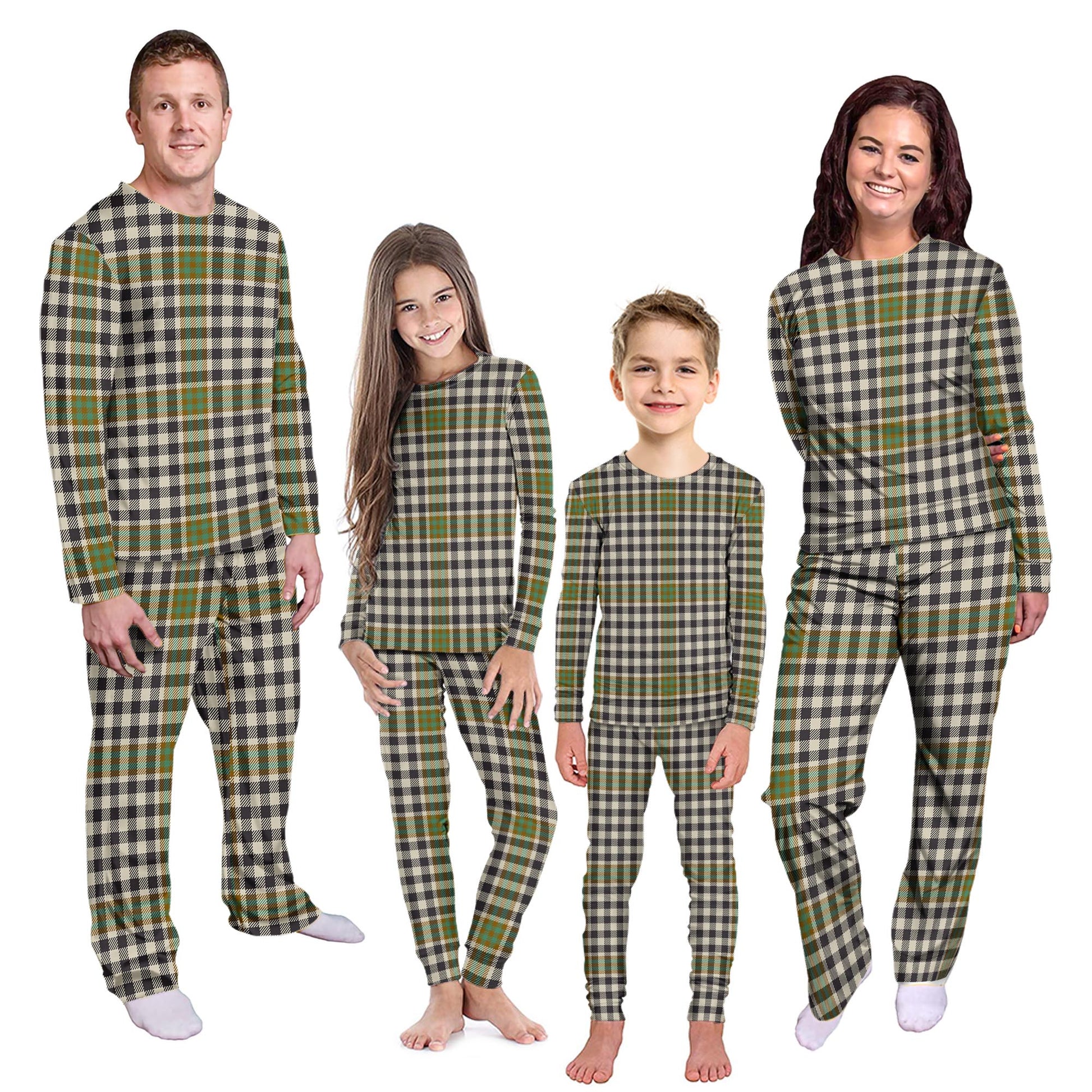 Burns Check Tartan Pajamas Family Set - Tartanvibesclothing