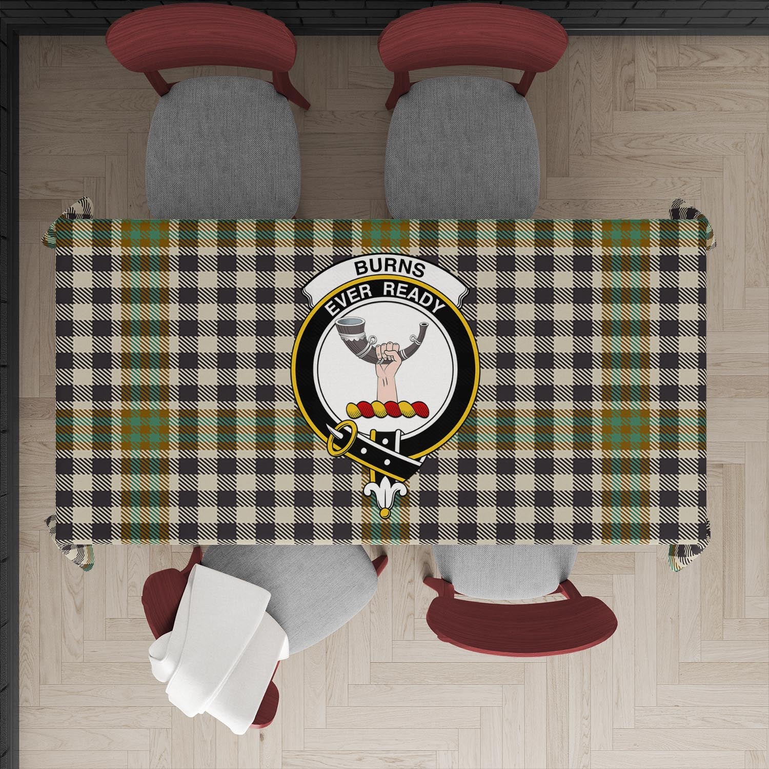 burns-check-tatan-tablecloth-with-family-crest