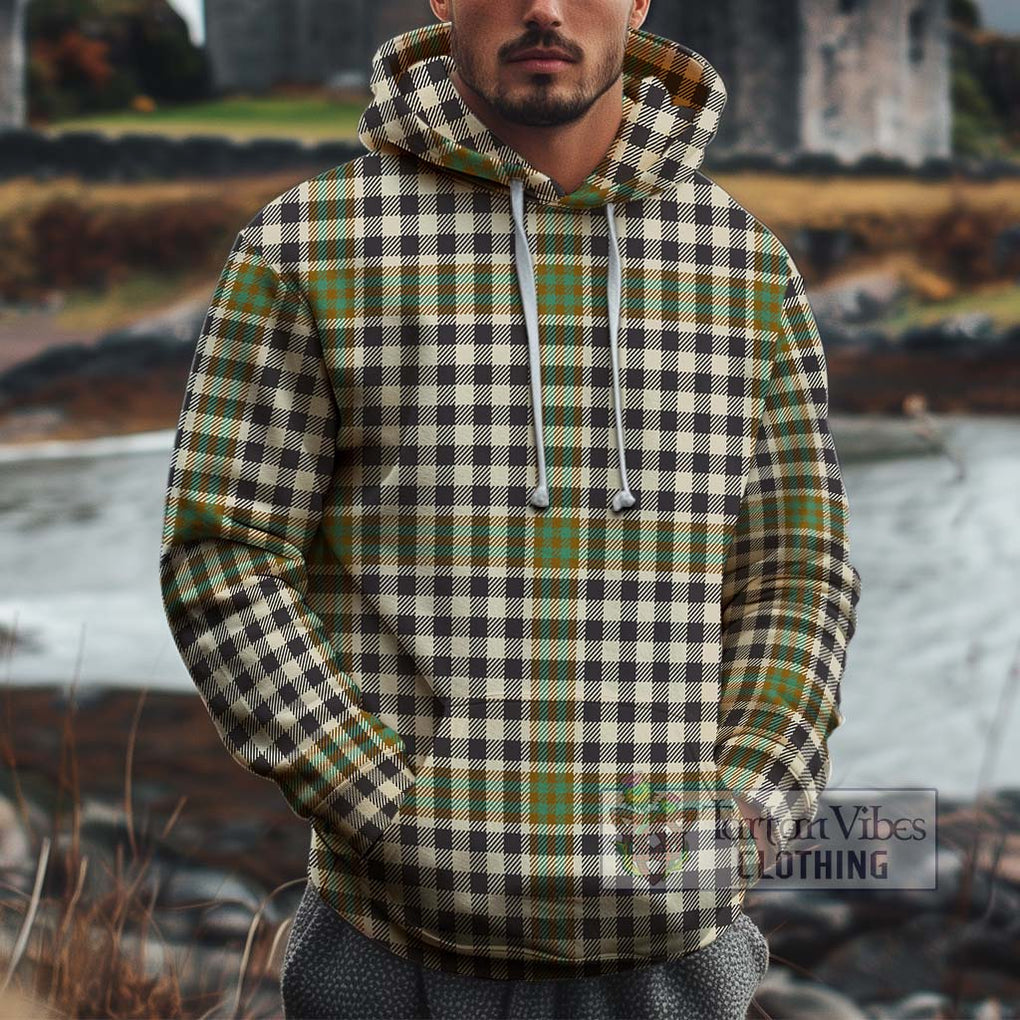 Burns Check Tartan Cotton Hoodie Pullover Hoodie XS - Tartan Vibes Clothing