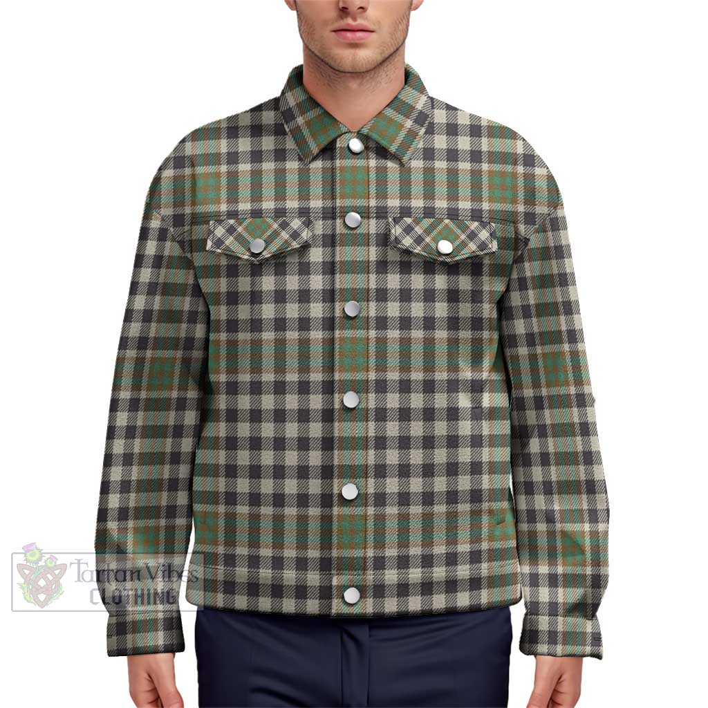 Tartan Vibes Clothing Burns Check Tartan Unisex Lapel Cotton Jacket