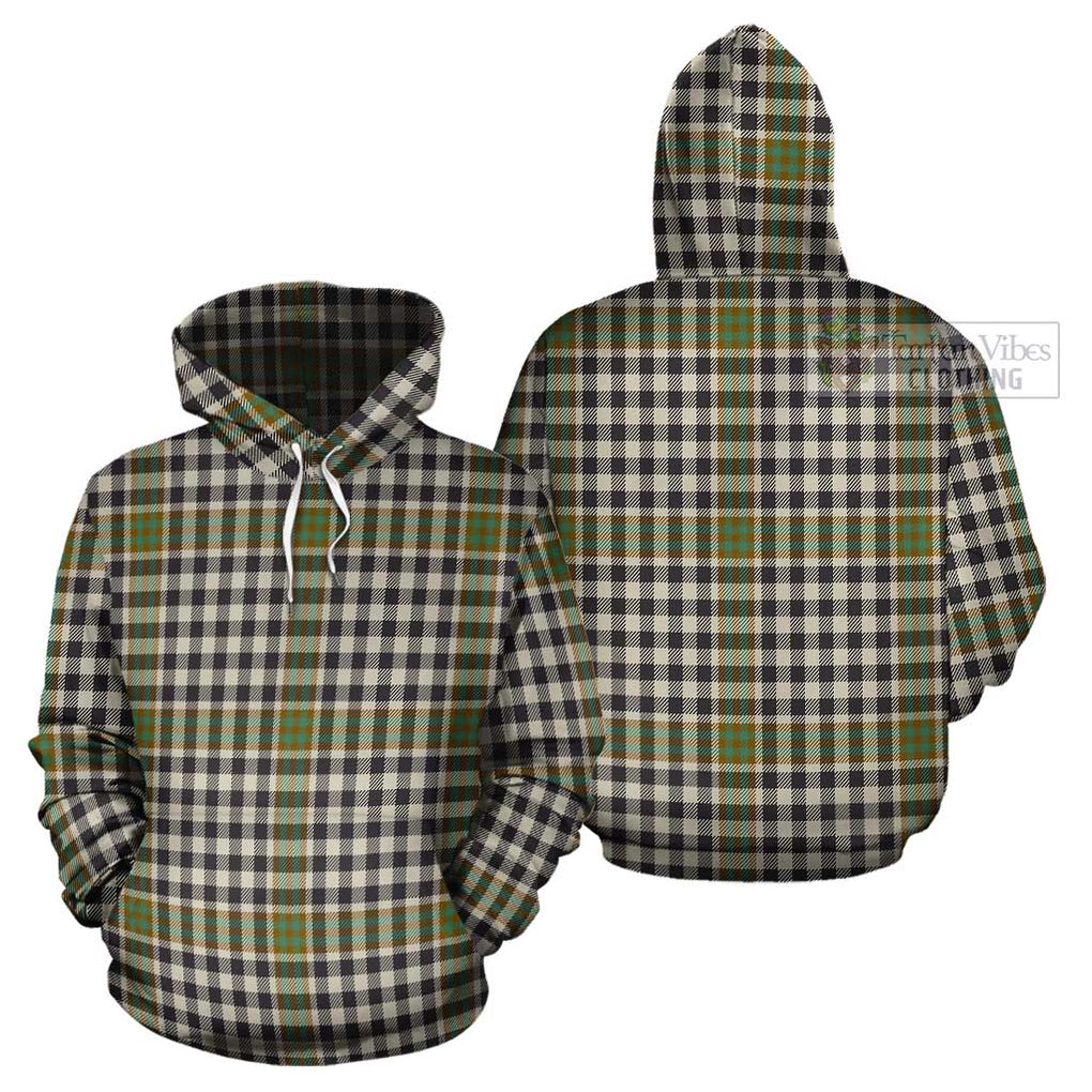 Burns Check Tartan Cotton Hoodie Pullover Hoodie - Tartan Vibes Clothing