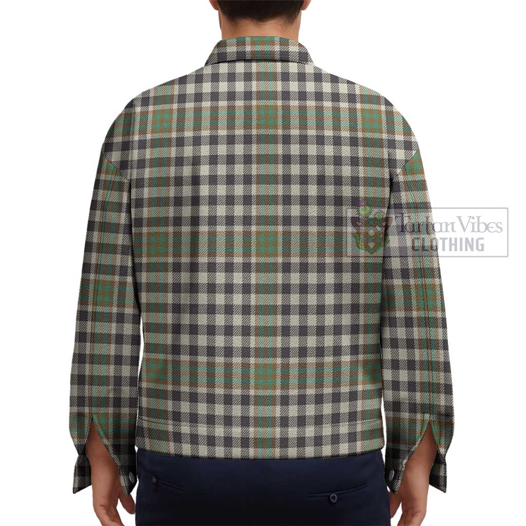 Tartan Vibes Clothing Burns Check Tartan Unisex Lapel Cotton Jacket