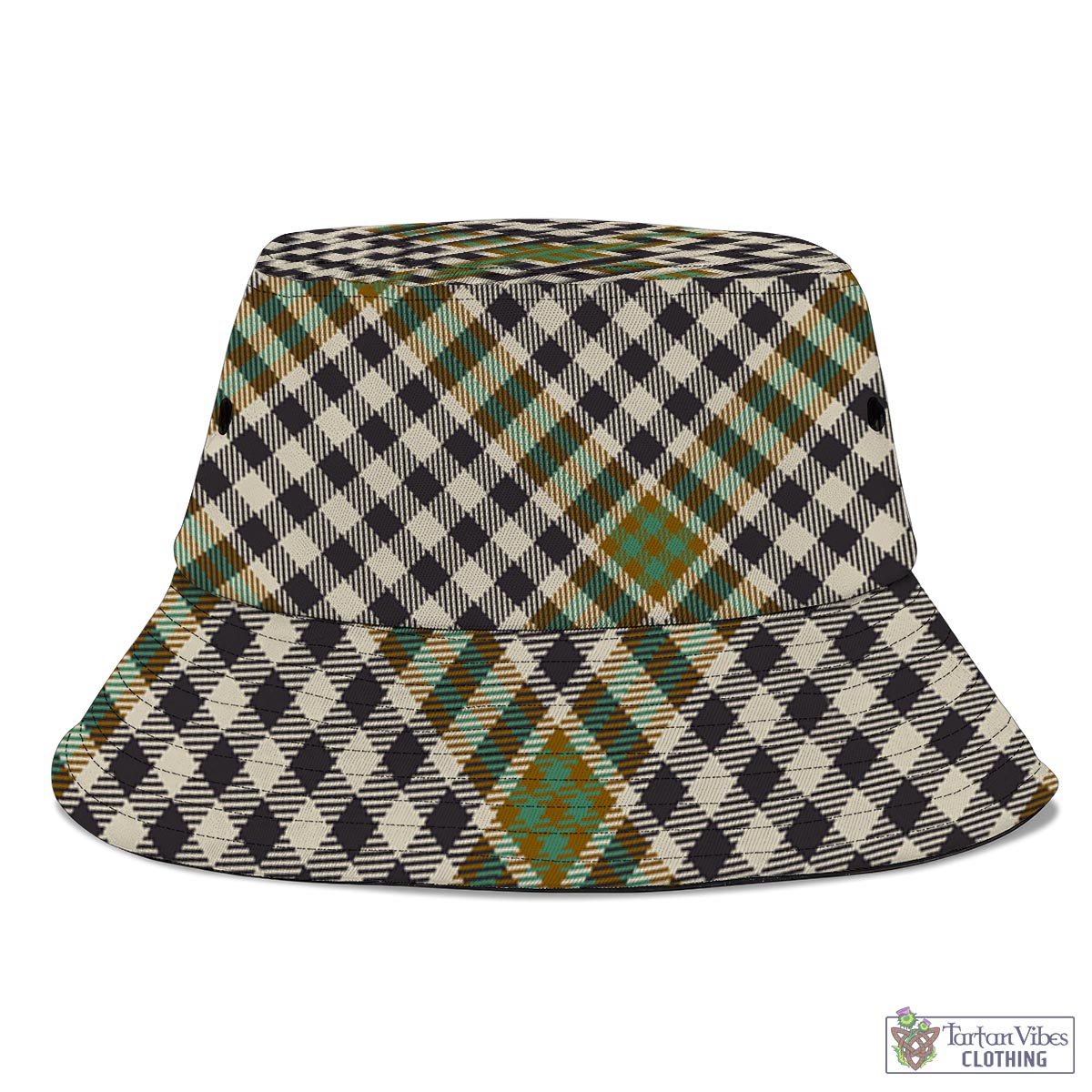 Tartan Vibes Clothing Burns Check Tartan Bucket Hat