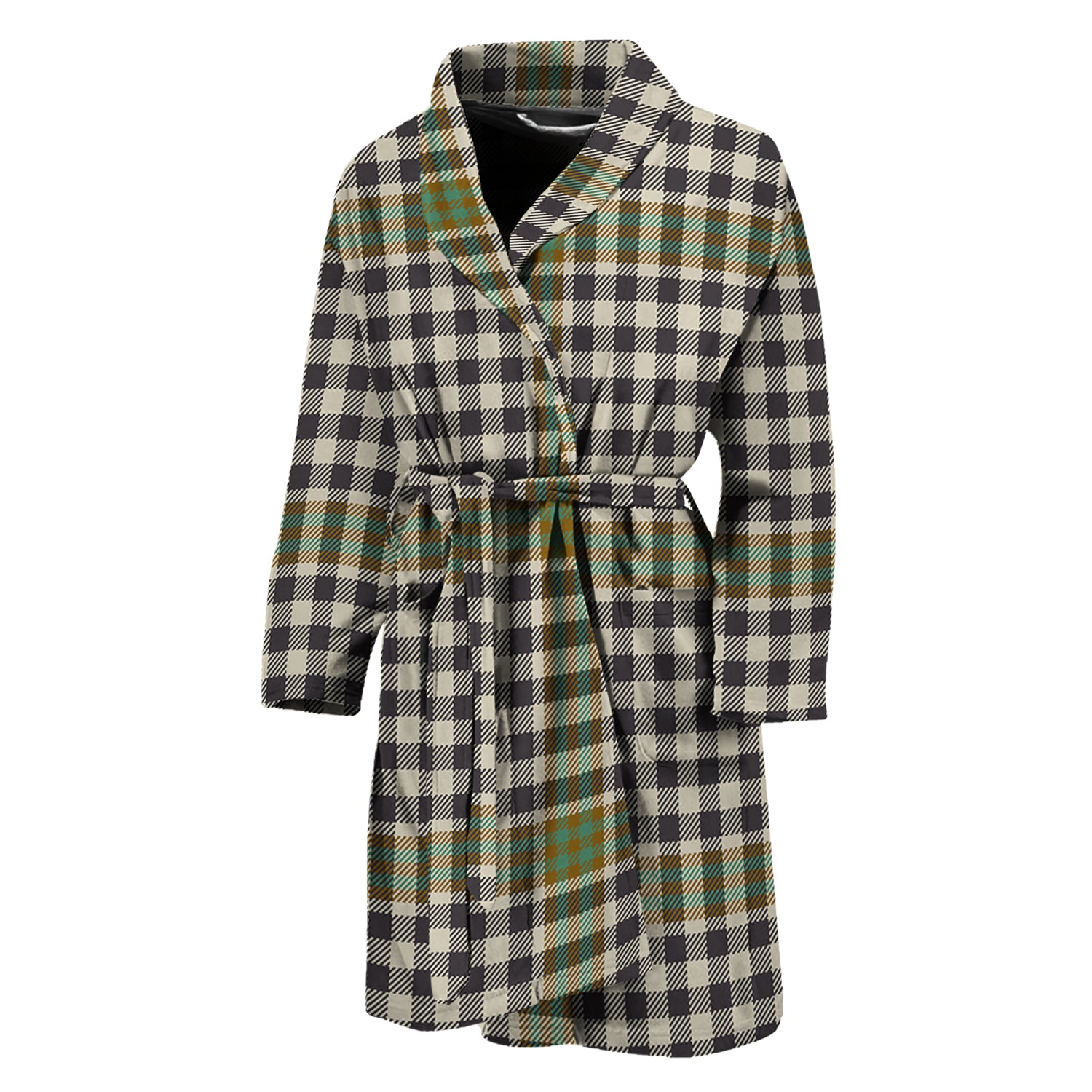 Burns Check Tartan Bathrobe - Tartan Vibes Clothing