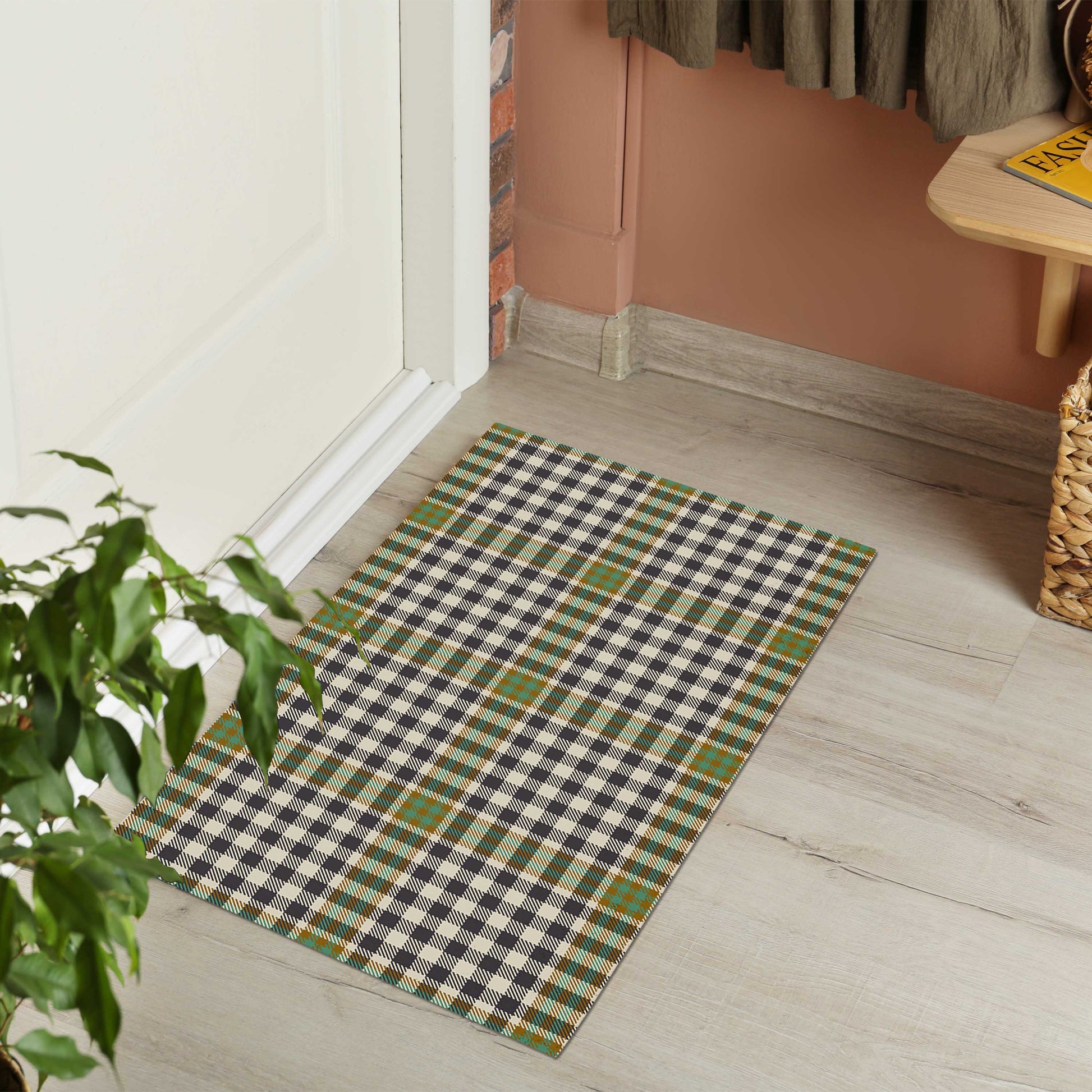 Burns Check Tartan Door Mat - Tartanvibesclothing