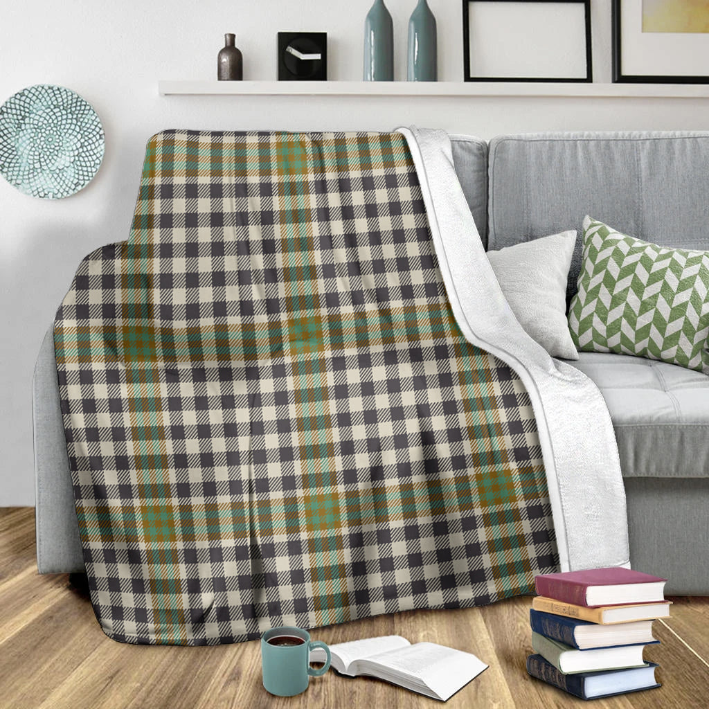 Burns Check Tartan Blanket - Tartan Vibes Clothing