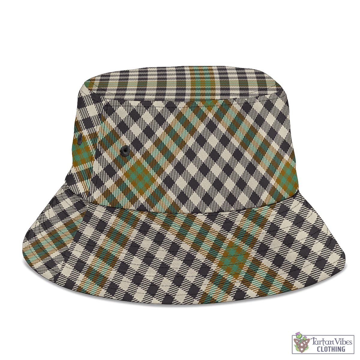 Tartan Vibes Clothing Burns Check Tartan Bucket Hat