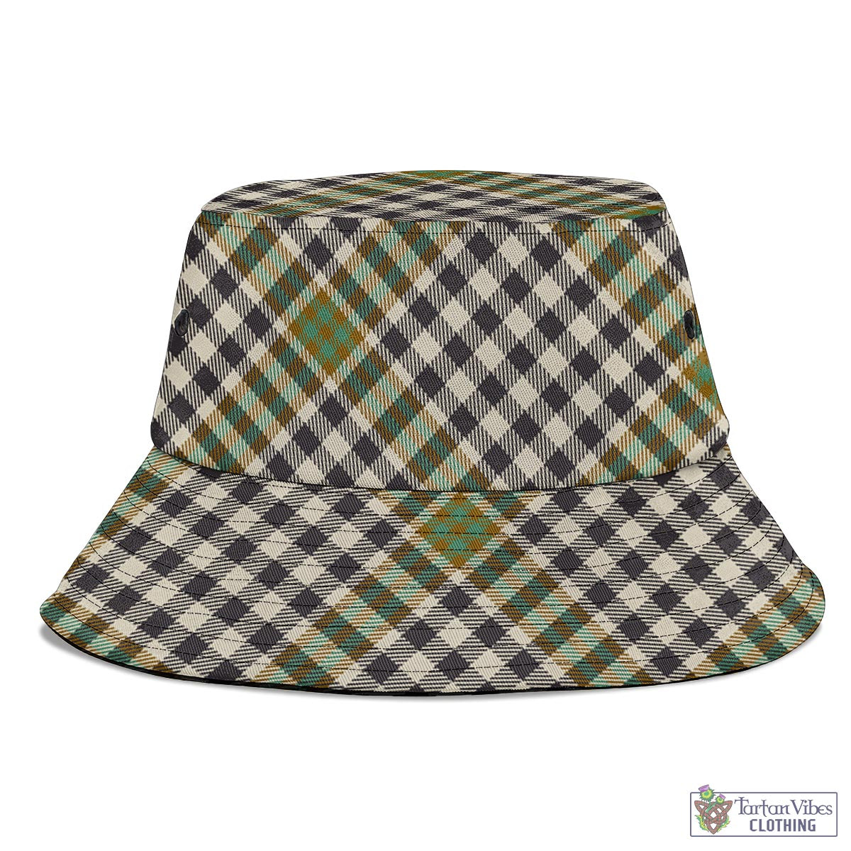 Tartan Vibes Clothing Burns Check Tartan Bucket Hat