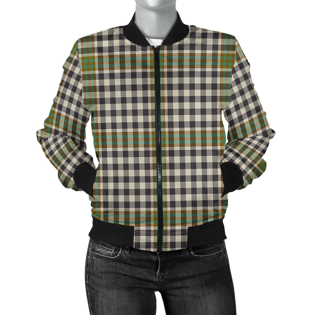 Burns Check Tartan Bomber Jacket