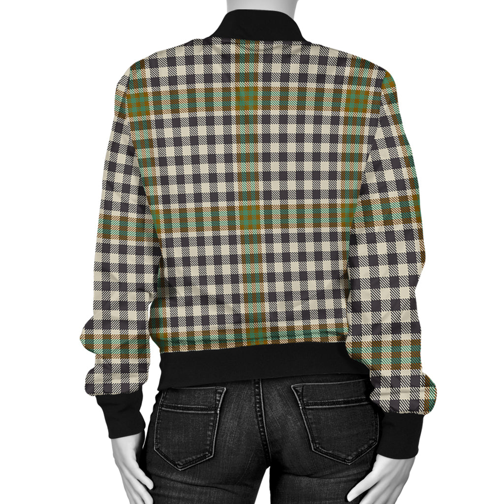 Burns Check Tartan Bomber Jacket