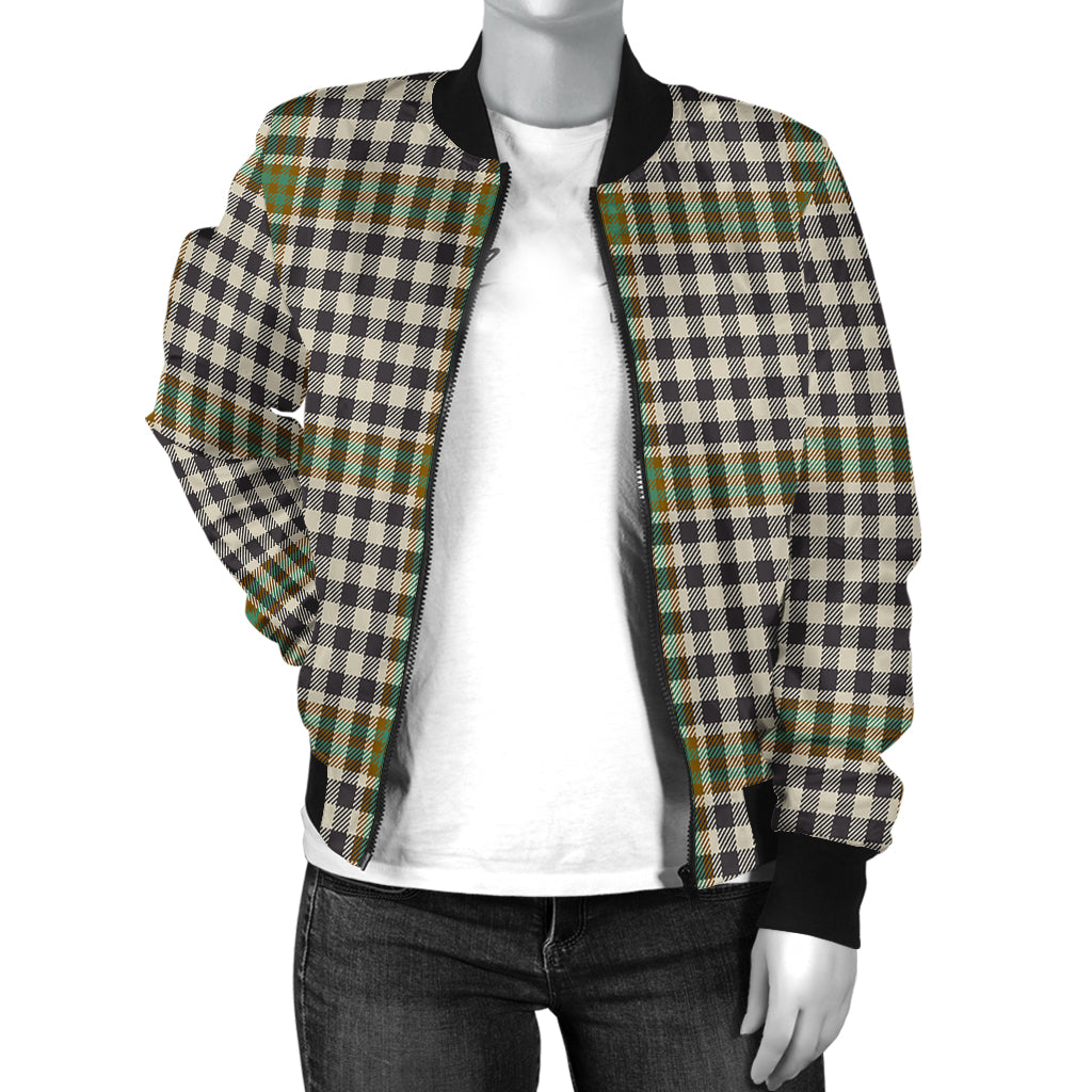 Burns Check Tartan Bomber Jacket