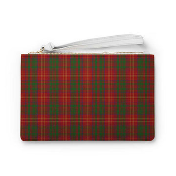 Burns Tartan Clutch Bag Clutch Bag One Size 9.5" x 6.6" (24 x 17 cm) - Tartan Vibes Clothing