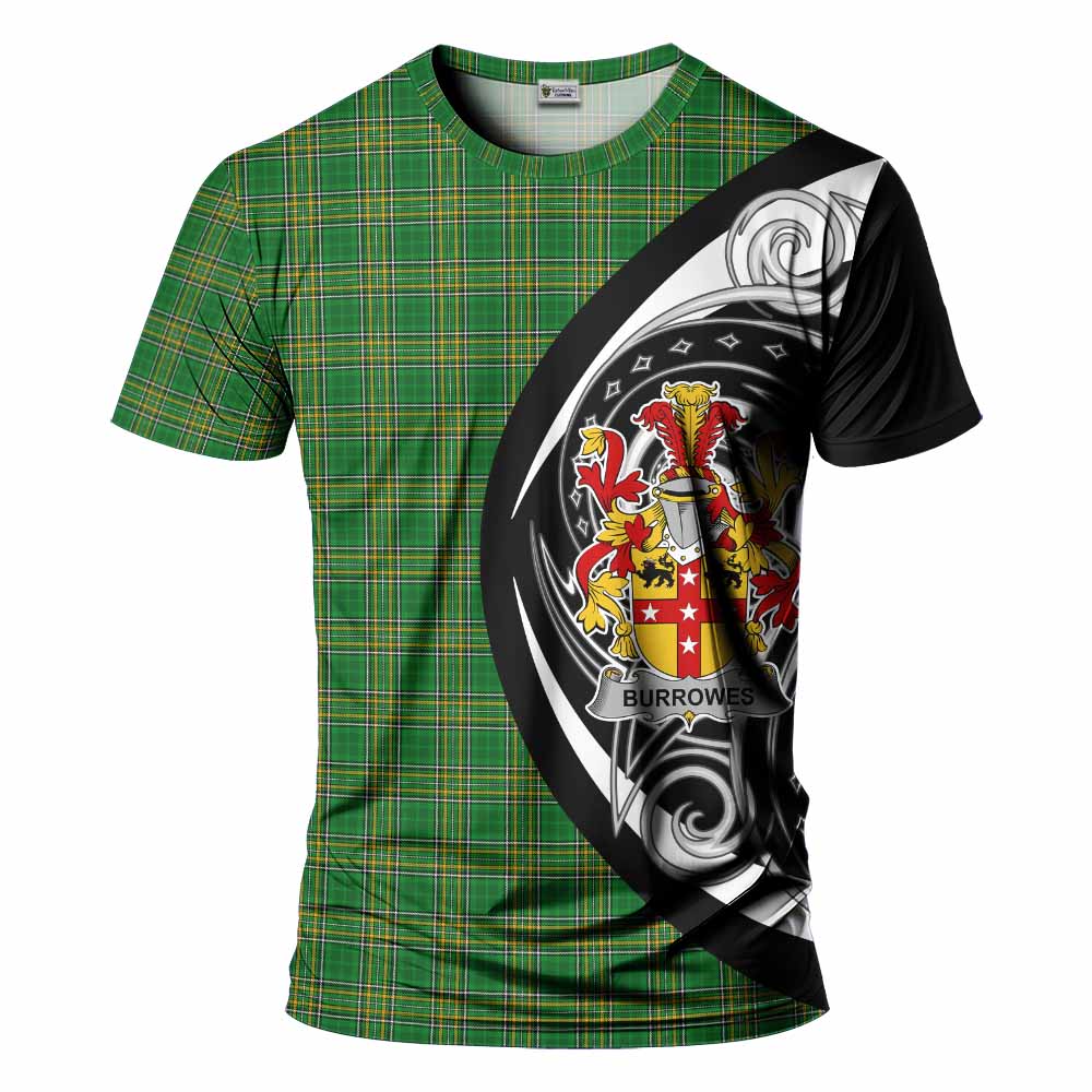 Burrowes Irish Clan T-Shirt Celtic Circle Style Kid's Shirt - Tartan Vibes Clothing