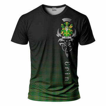 Bury Irish Clan T-Shirt with Coat of Arms Erin Go Bragh Celtic Inspired Kid's Shirt - Tartan Vibes Clothing