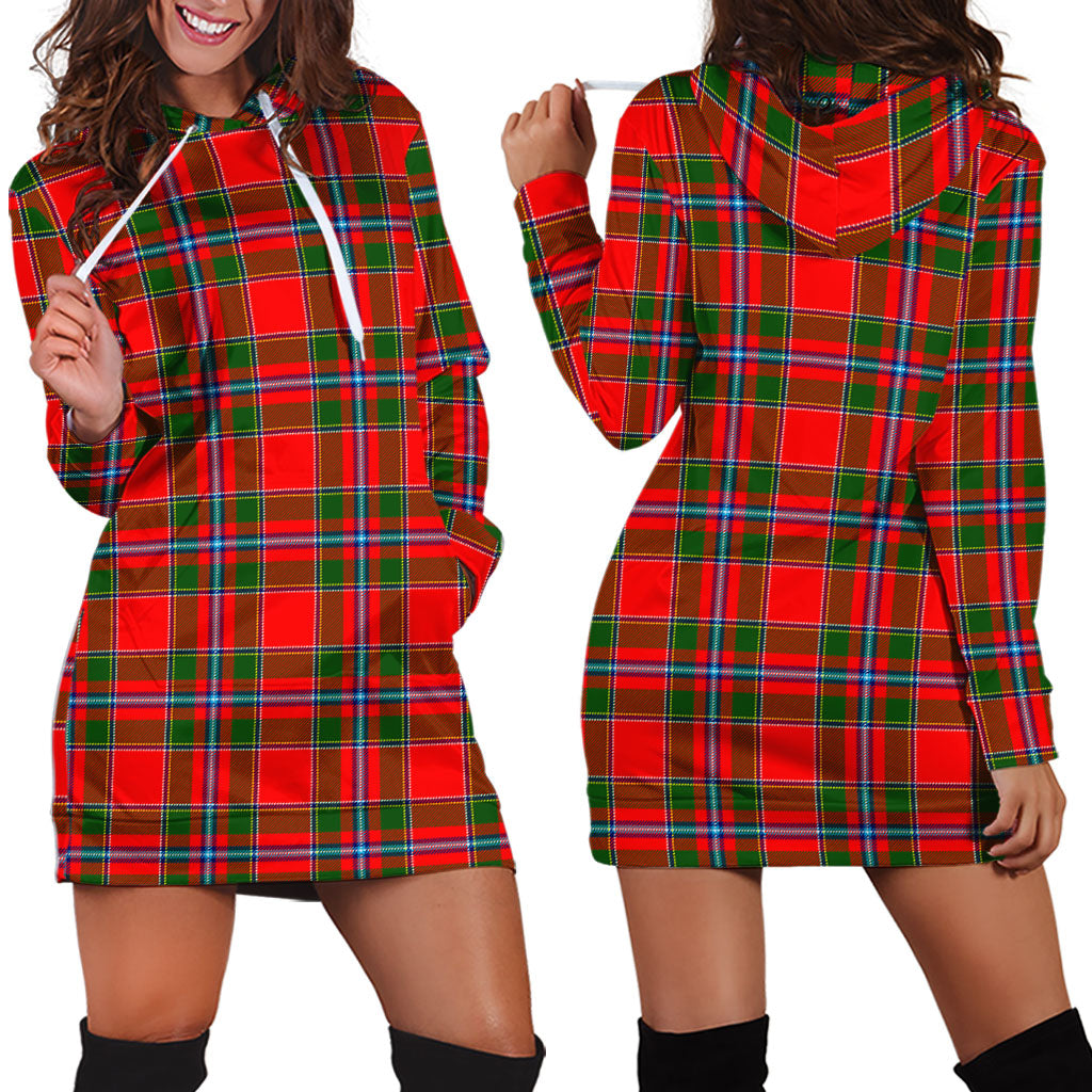 Butter Tartan Hoodie Dress - Tartan Vibes Clothing