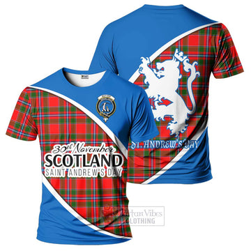 Butter Family Crest Tartan T-Shirt Celebrate Saint Andrew's Day in Style