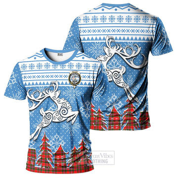 Butter Clan Christmas T-Shirt Celtic Reindeer Style