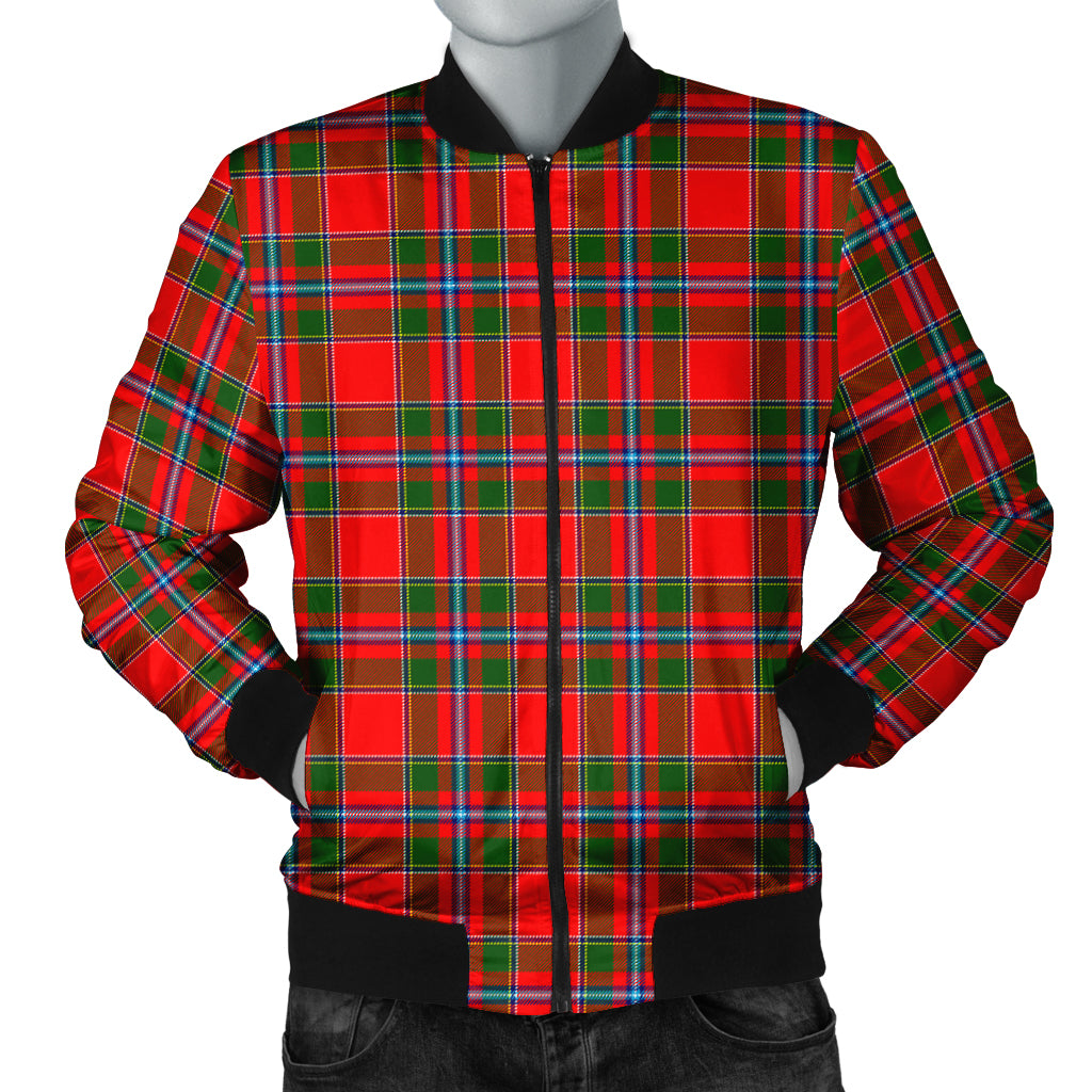 Butter Tartan Bomber Jacket