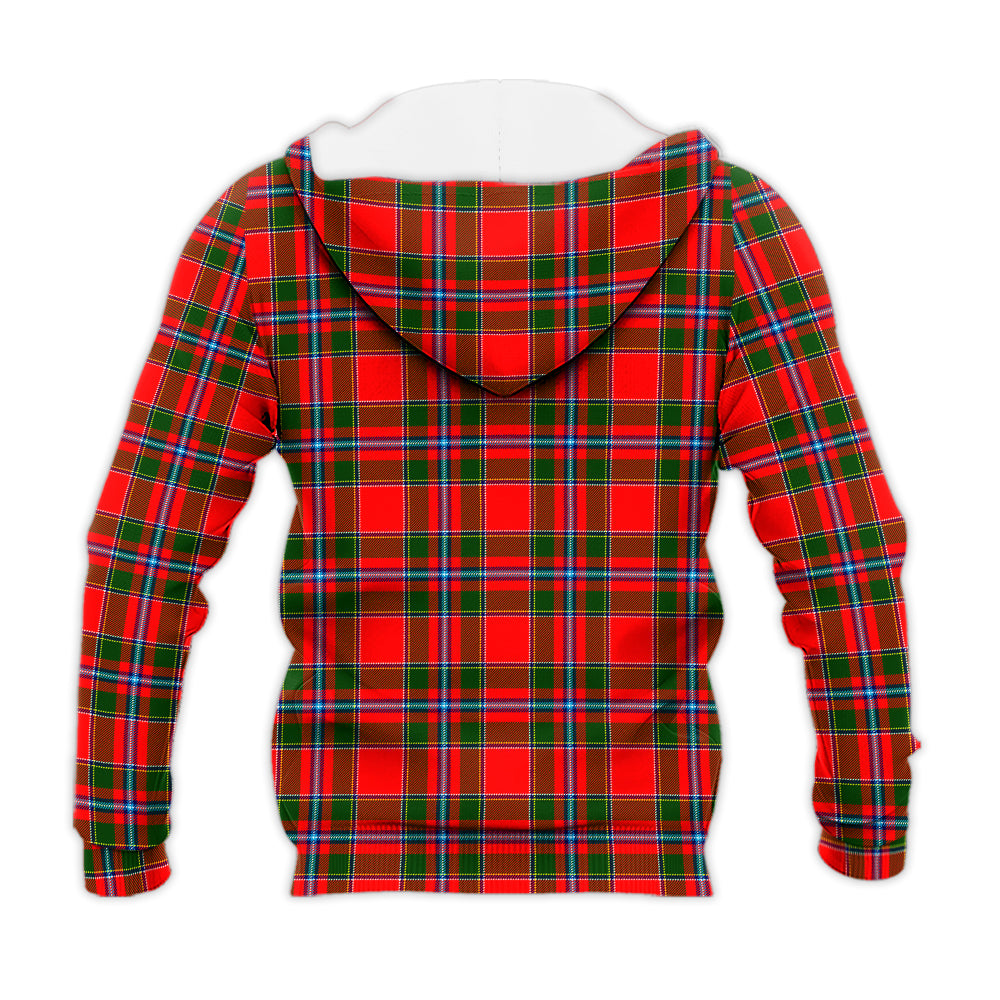 Butter Tartan Knitted Hoodie - Tartan Vibes Clothing