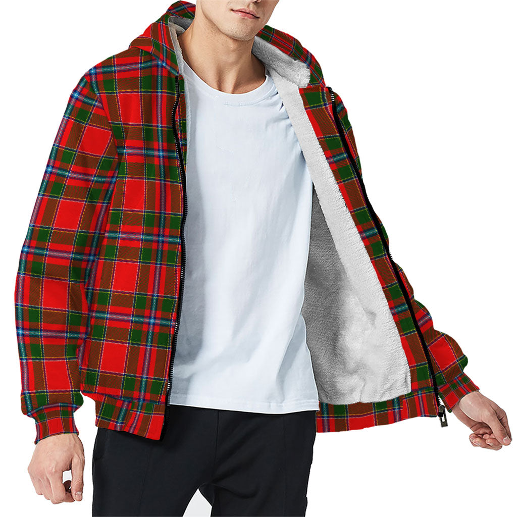 Butter Tartan Sherpa Hoodie - Tartan Vibes Clothing