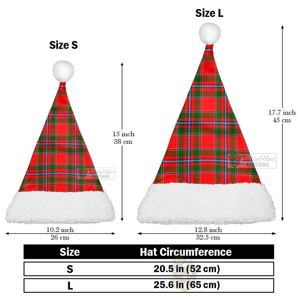 Tartan Vibes Clothing Butter Tartan Christmas Santa Hats