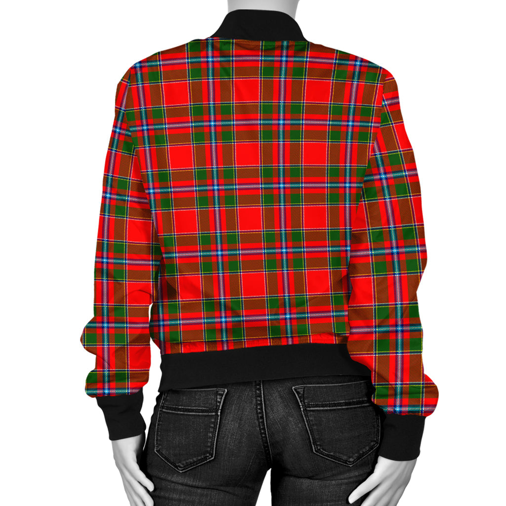 Butter Tartan Bomber Jacket