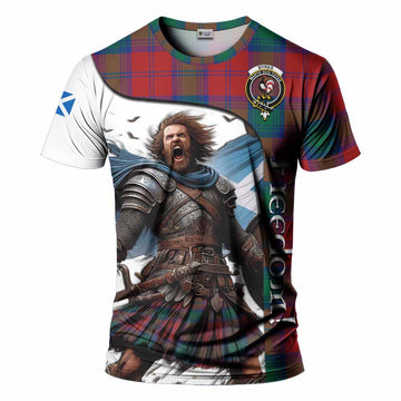 Byres (Byses) Crest Tartan T-Shirt Inspired by the Freedom of Scottish Warrior